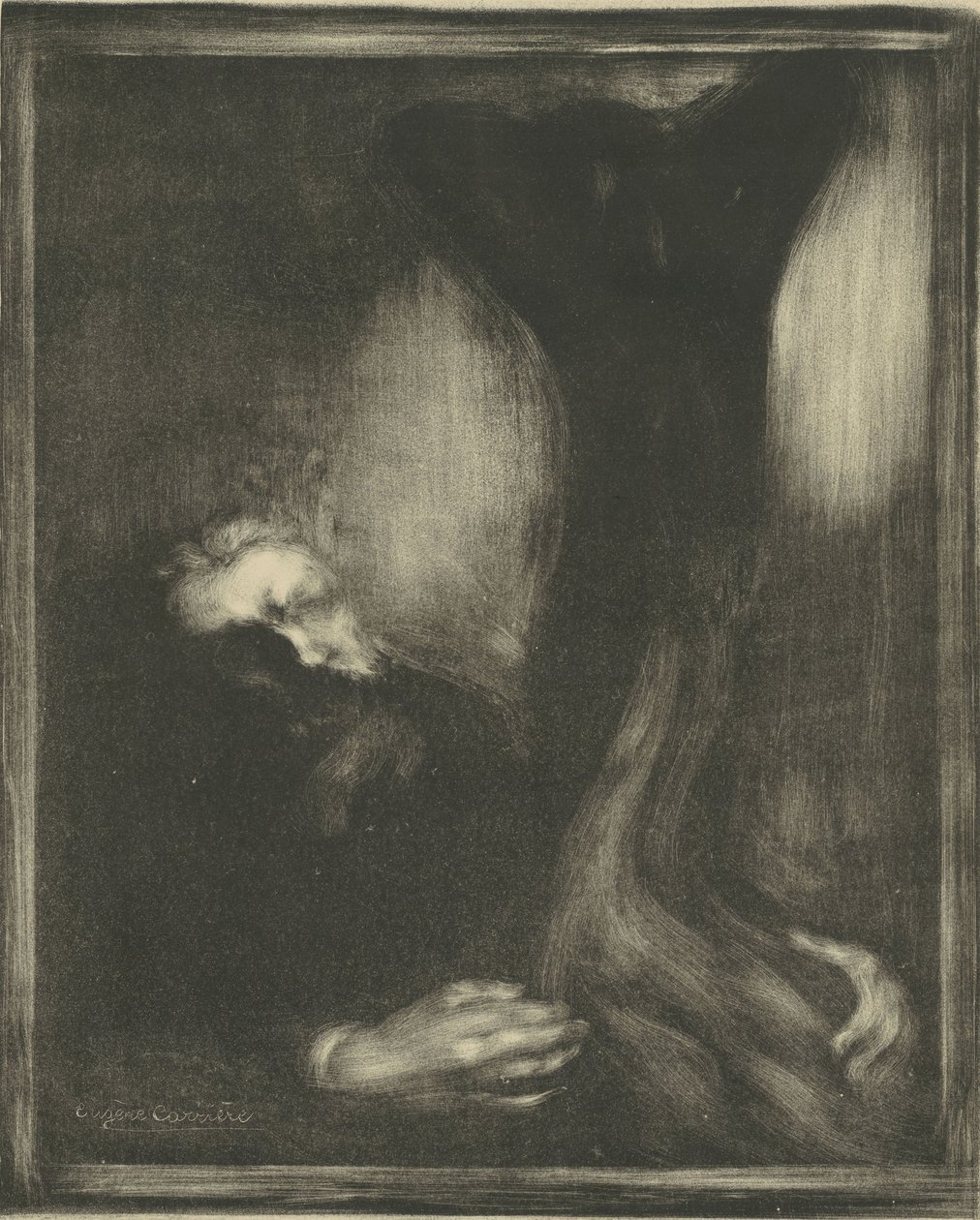 Auguste Rodin, 1900. tekijältä Eugène Carrière