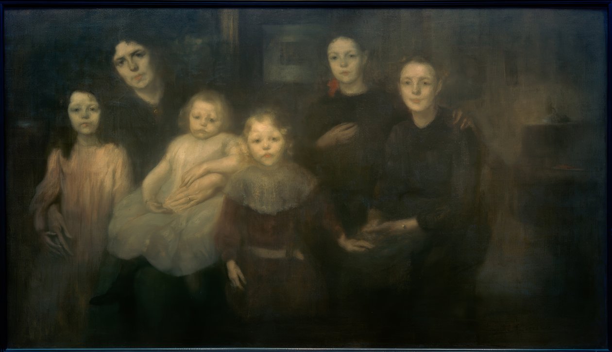 Familie des Künstlers tekijältä Eugène Carrière