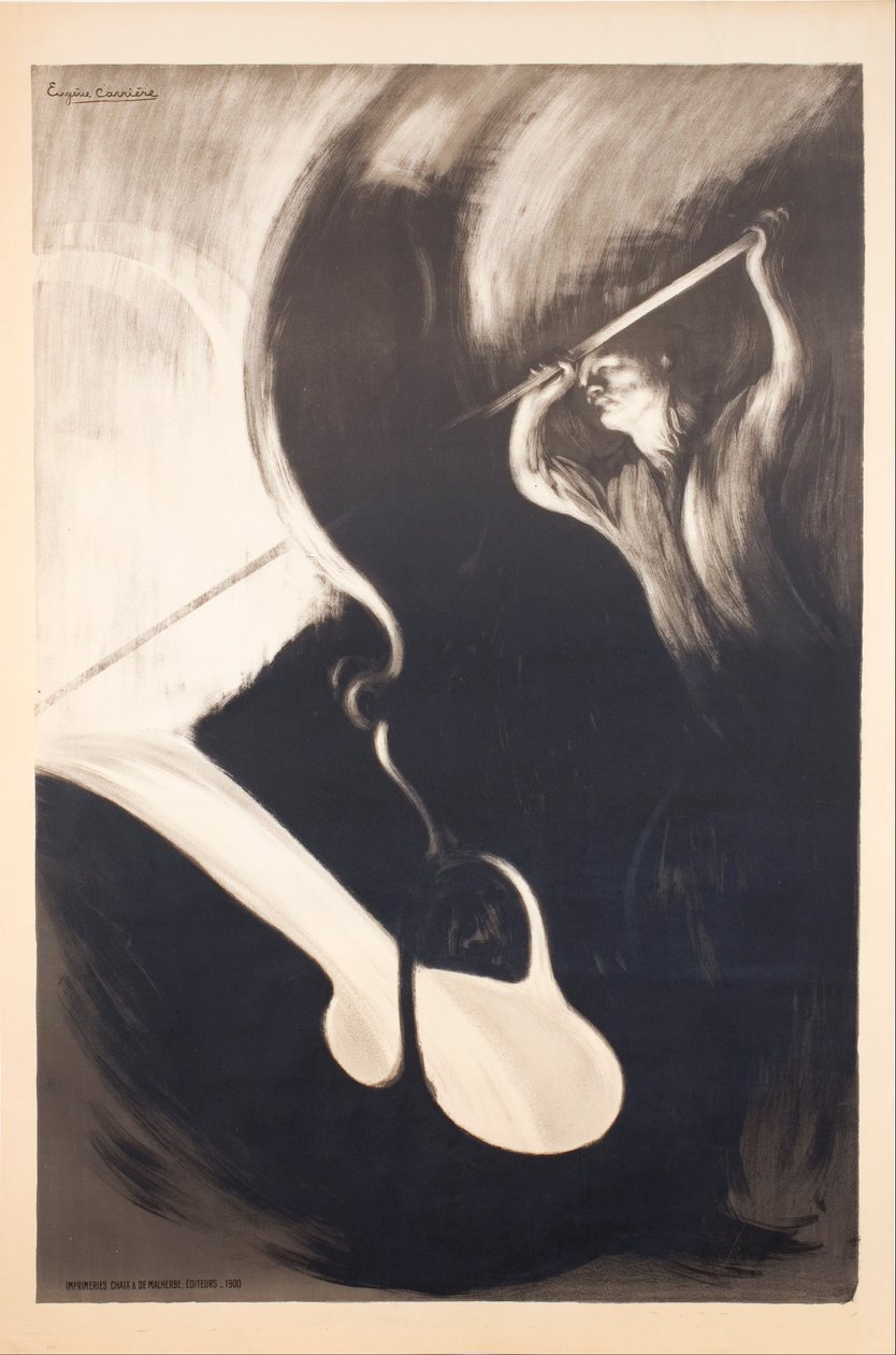 Le Fondeur (Valimo) tekijältä Eugène Carrière
