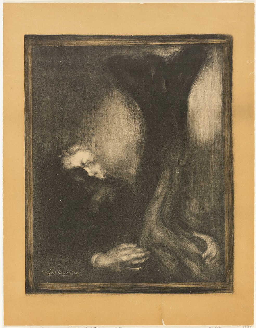 Rodin kuvanveisto tekijältä Eugène Carrière