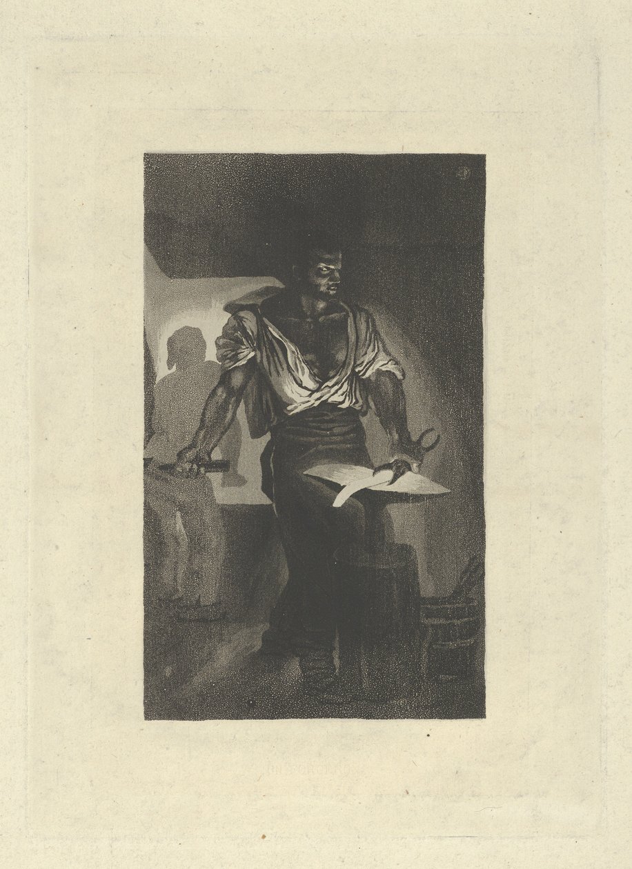 Seppä, 1833, 1833. tekijältä Eugène Delacroix