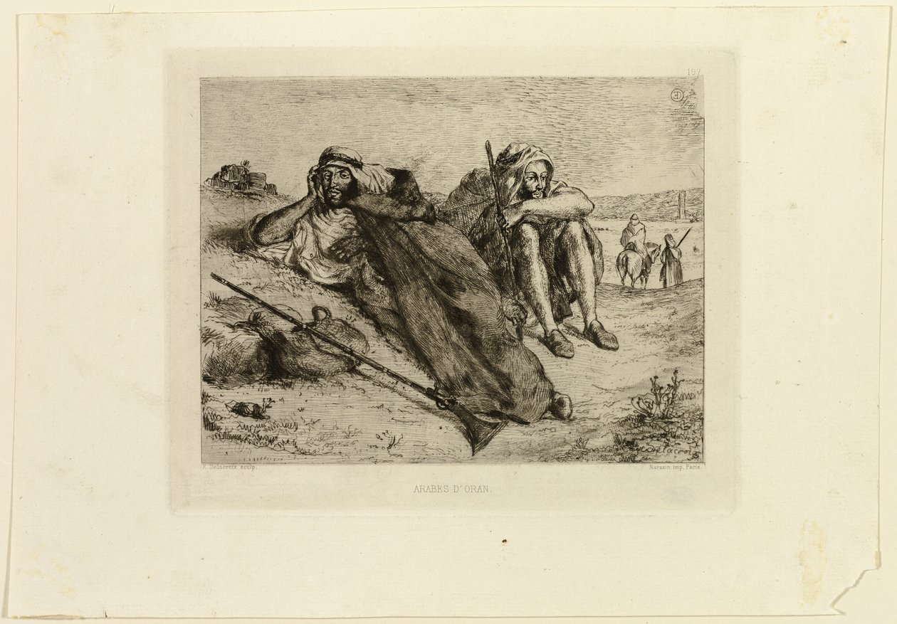 Oranin arabit tekijältä Eugène Delacroix