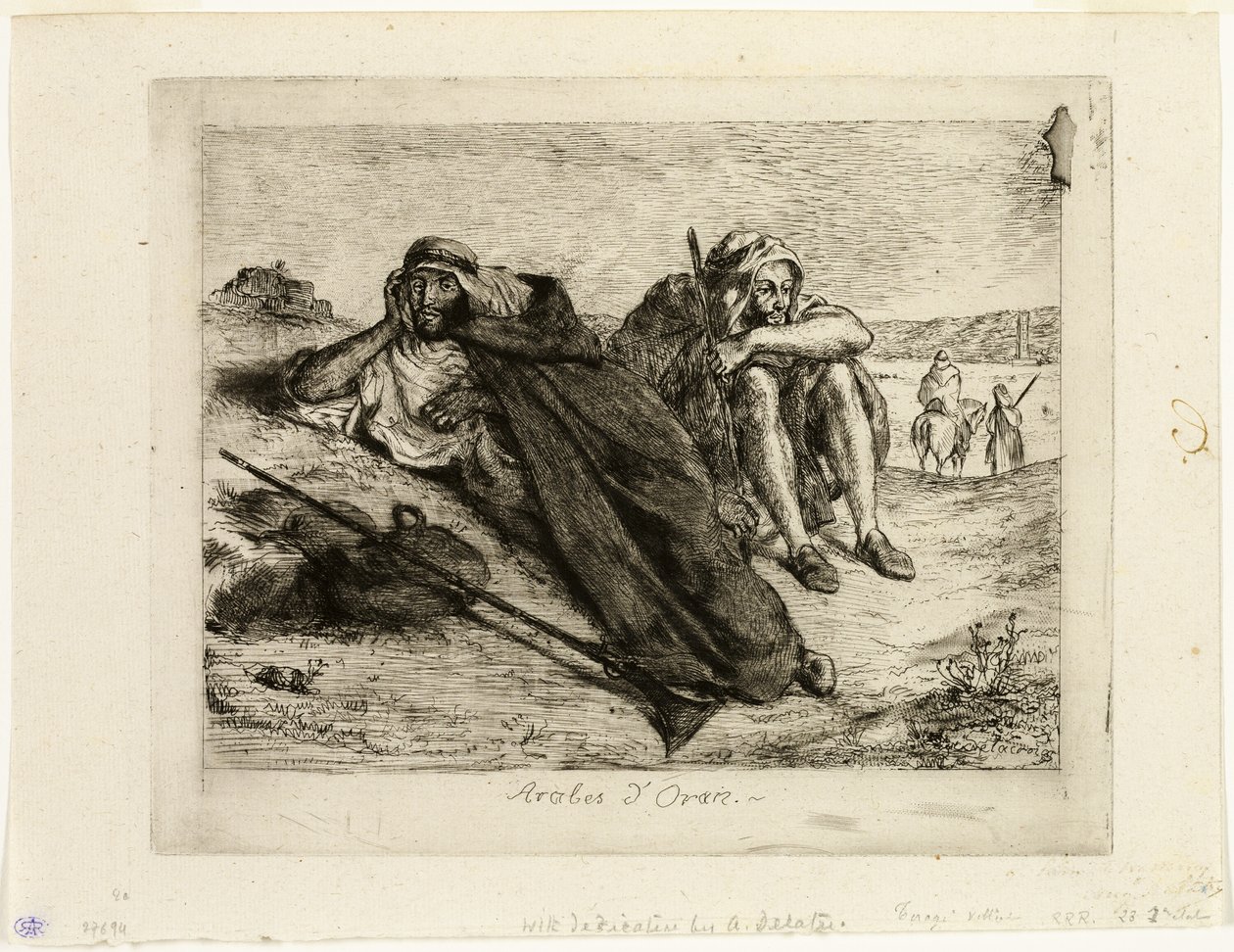 Oranin arabit tekijältä Eugène Delacroix