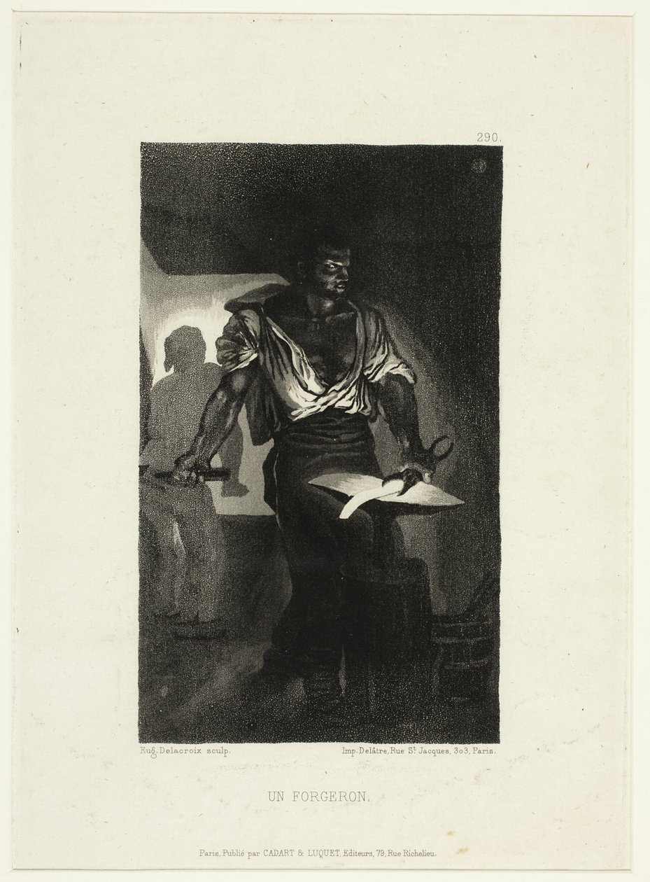 Seppä tekijältä Eugène Delacroix