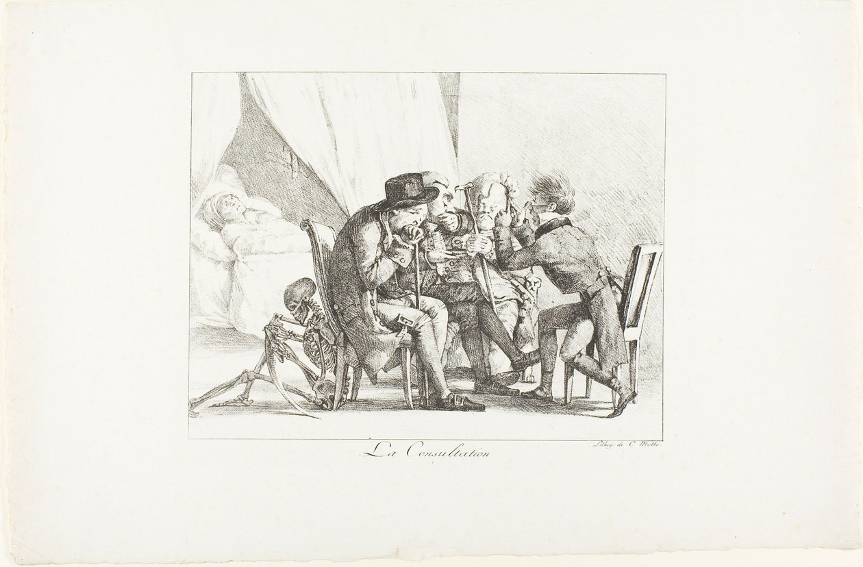 Konsultaatio tekijältä Eugène Delacroix