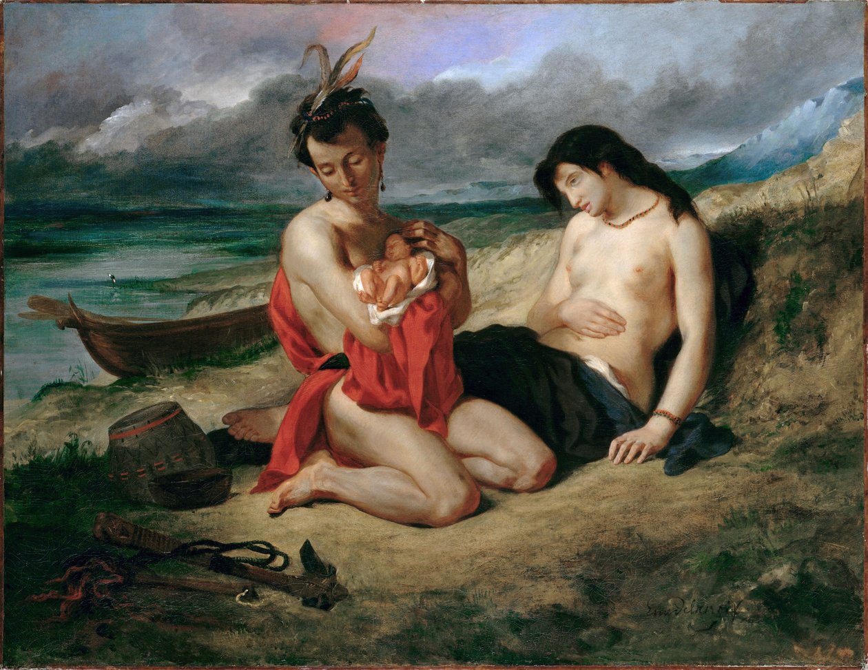 Natchez tekijältä Eugène Delacroix