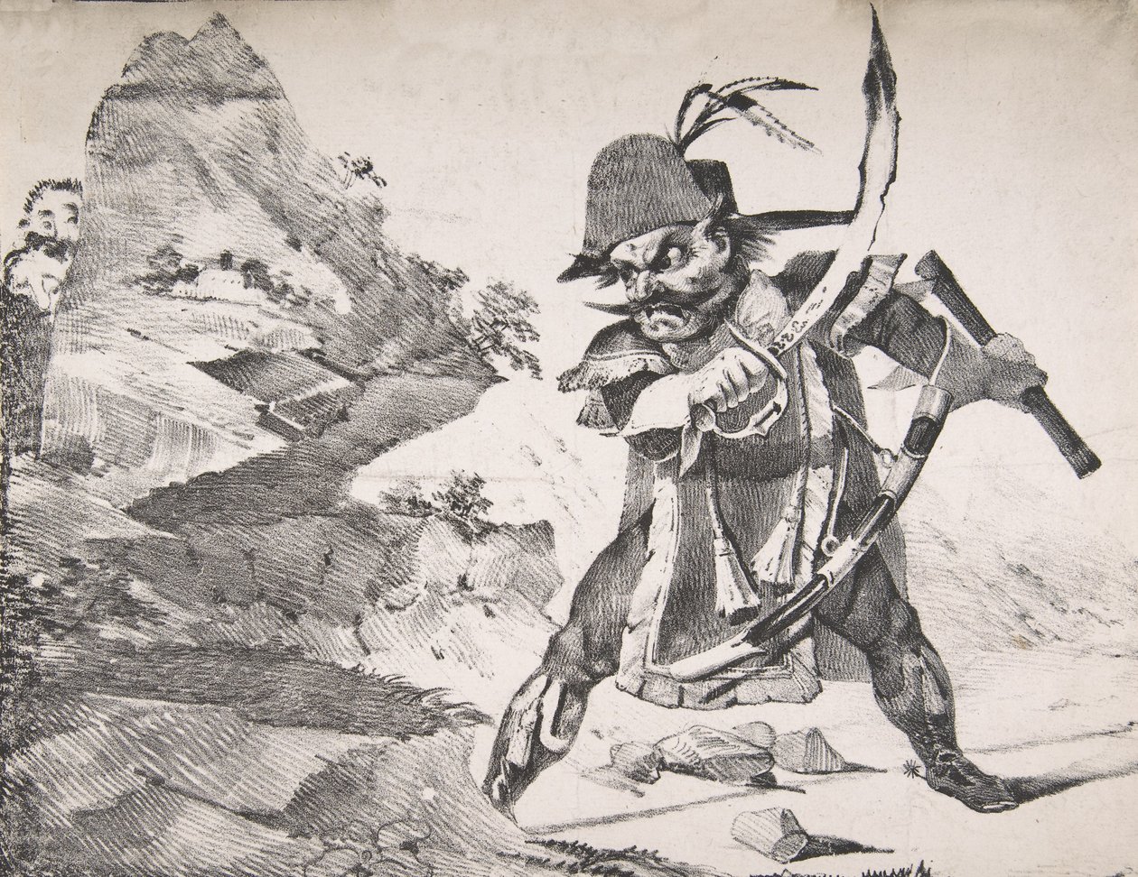 Varo takaosaasi! ! ! !, 1822., 1822. tekijältä Eugène Delacroix