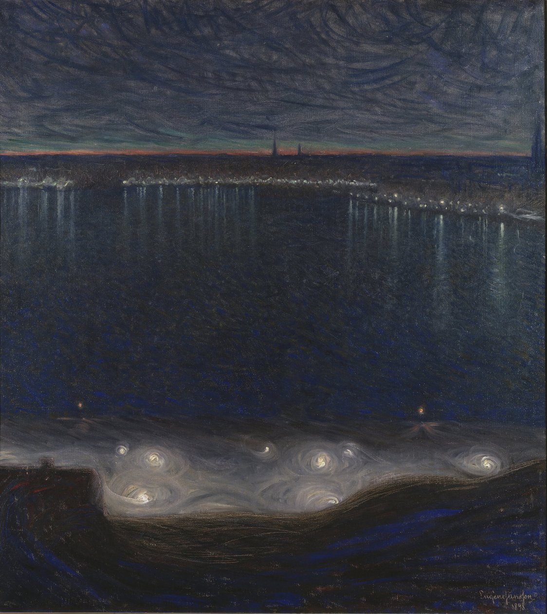 Riddarfjärden, Tukholma tekijältä Eugène Jansson