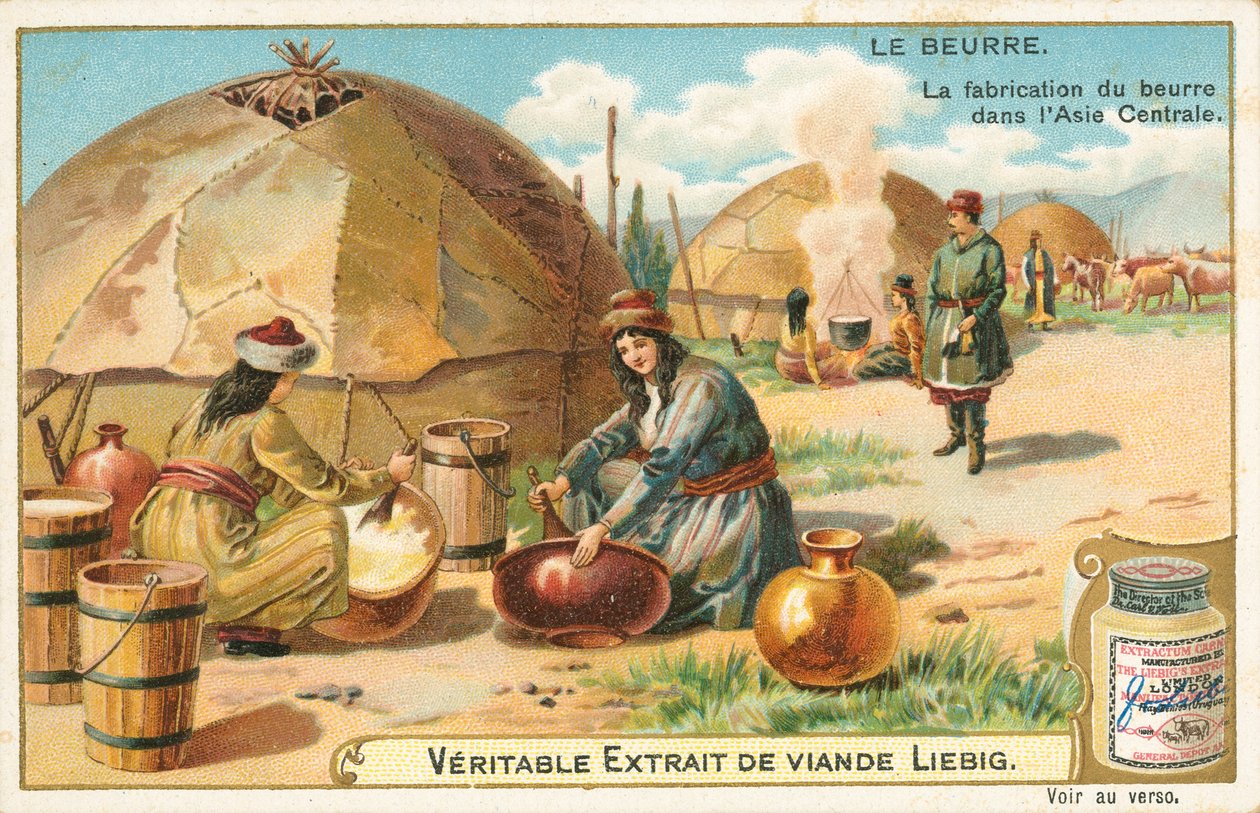 Voi, Liebig-kortti, 1900-luvun alku (kromo) tekijältä European School
