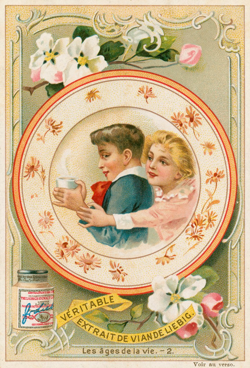 Lapsuus (chromolitho) tekijältä European School
