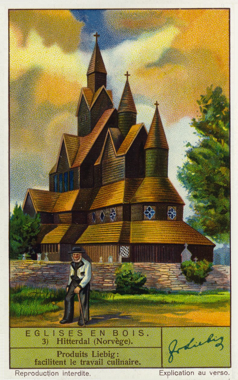 Heddalin pylväskirkko, Norja (kromoliitti) tekijältä European School