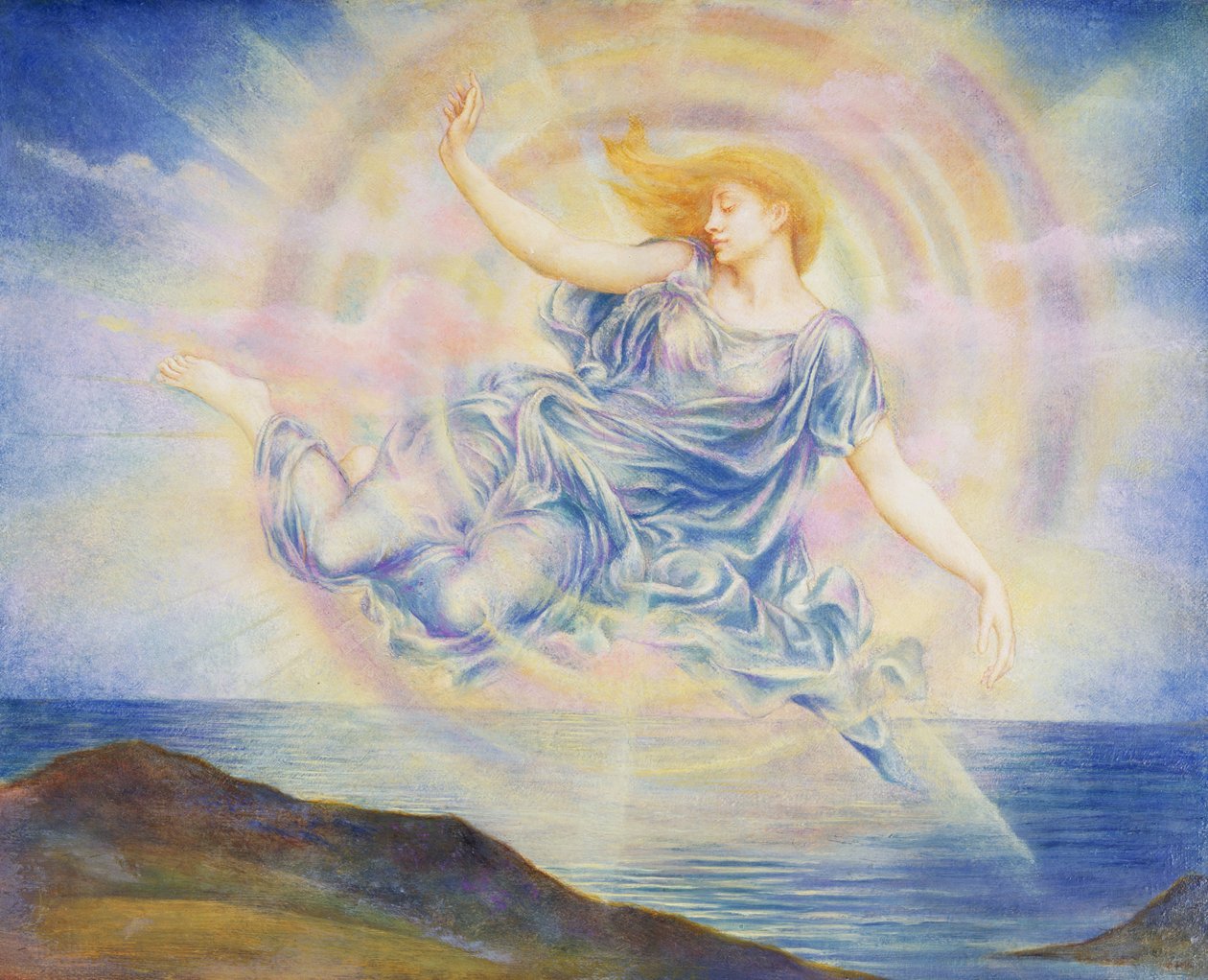 Iltatähti meren yllä tekijältä Evelyn De Morgan