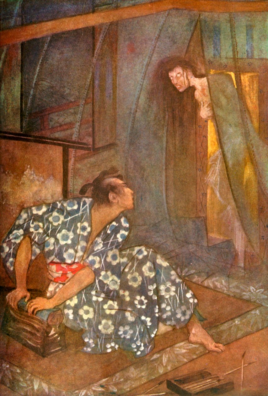"Kakemono Ghost", 1912. tekijältä Evelyn Paul