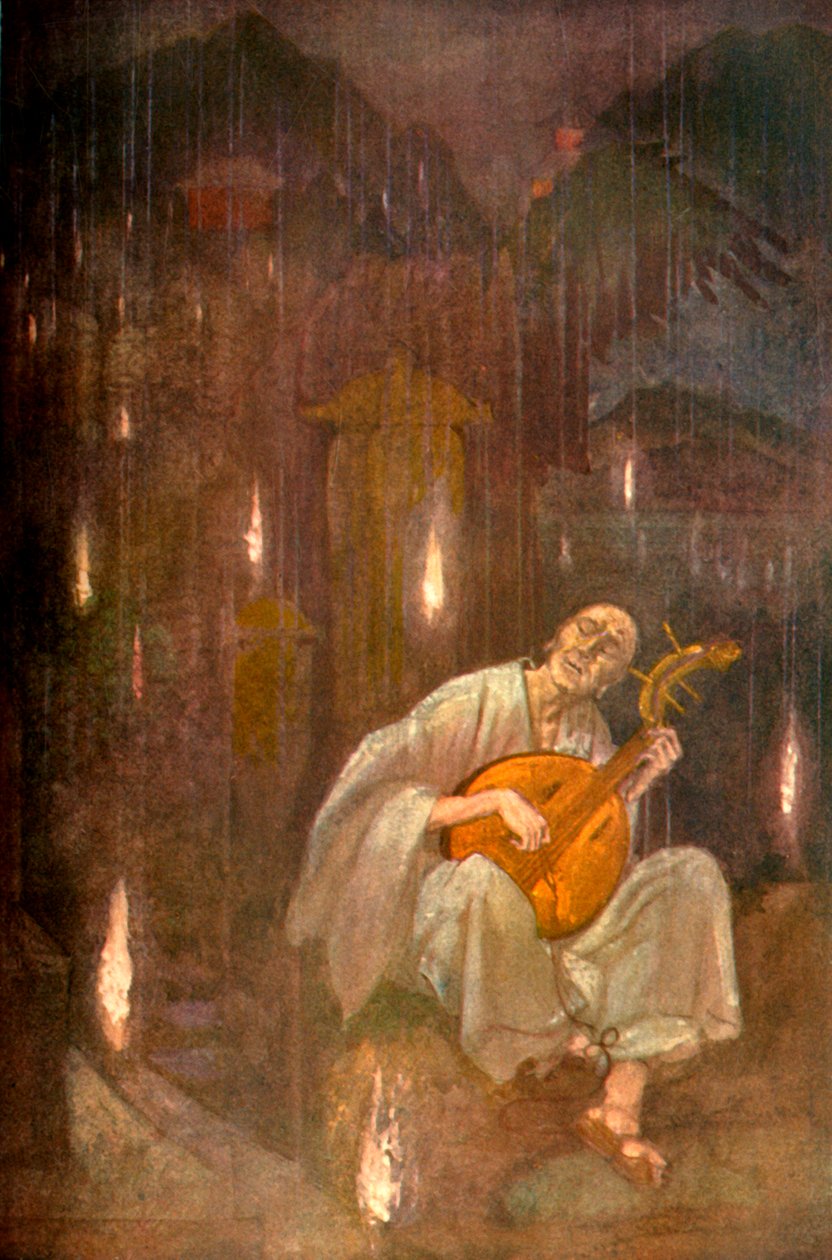 "Hoichi-the-Earless", 1912. tekijältä Evelyn Paul