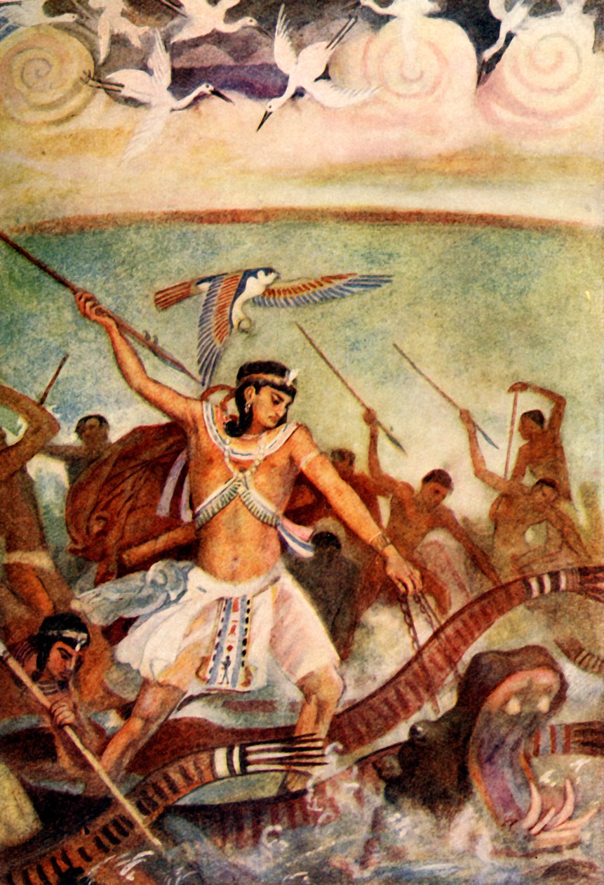 "Horus taistelussa", 1915. tekijältä Evelyn Paul