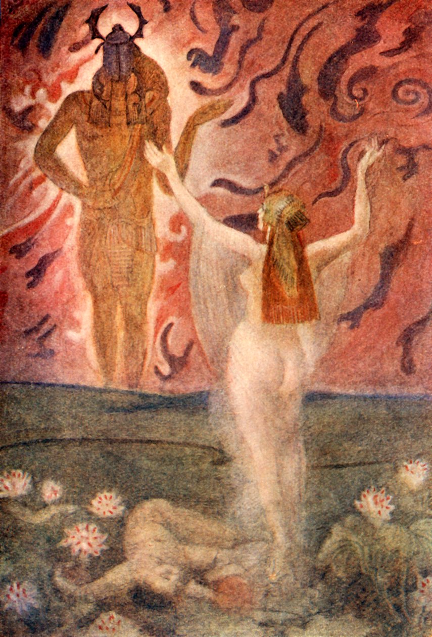 Isis ja Ra, 1915. tekijältä Evelyn Paul