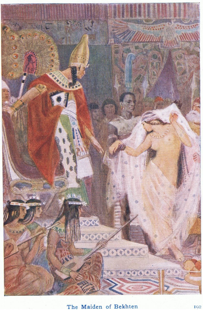 Bekhtenin neito (väri litho) tekijältä Evelyn Paul
