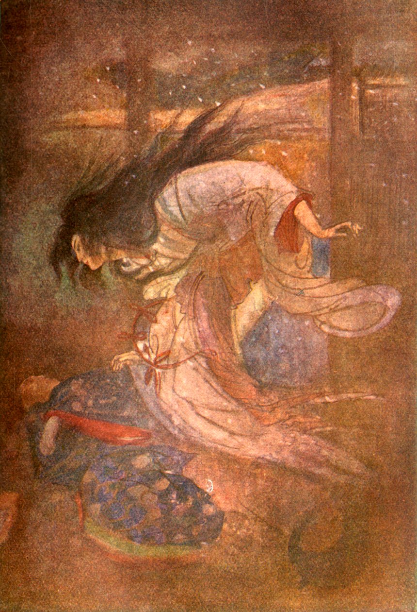 Yuki-Onna, Lumen nainen, 1912. tekijältä Evelyn Paul