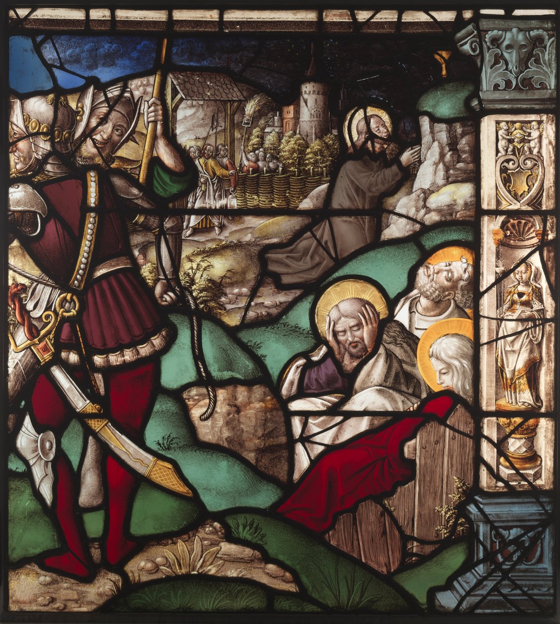 Kristus Getsemanen puutarhassa, 1522-1526. tekijältä Everhard Rensig