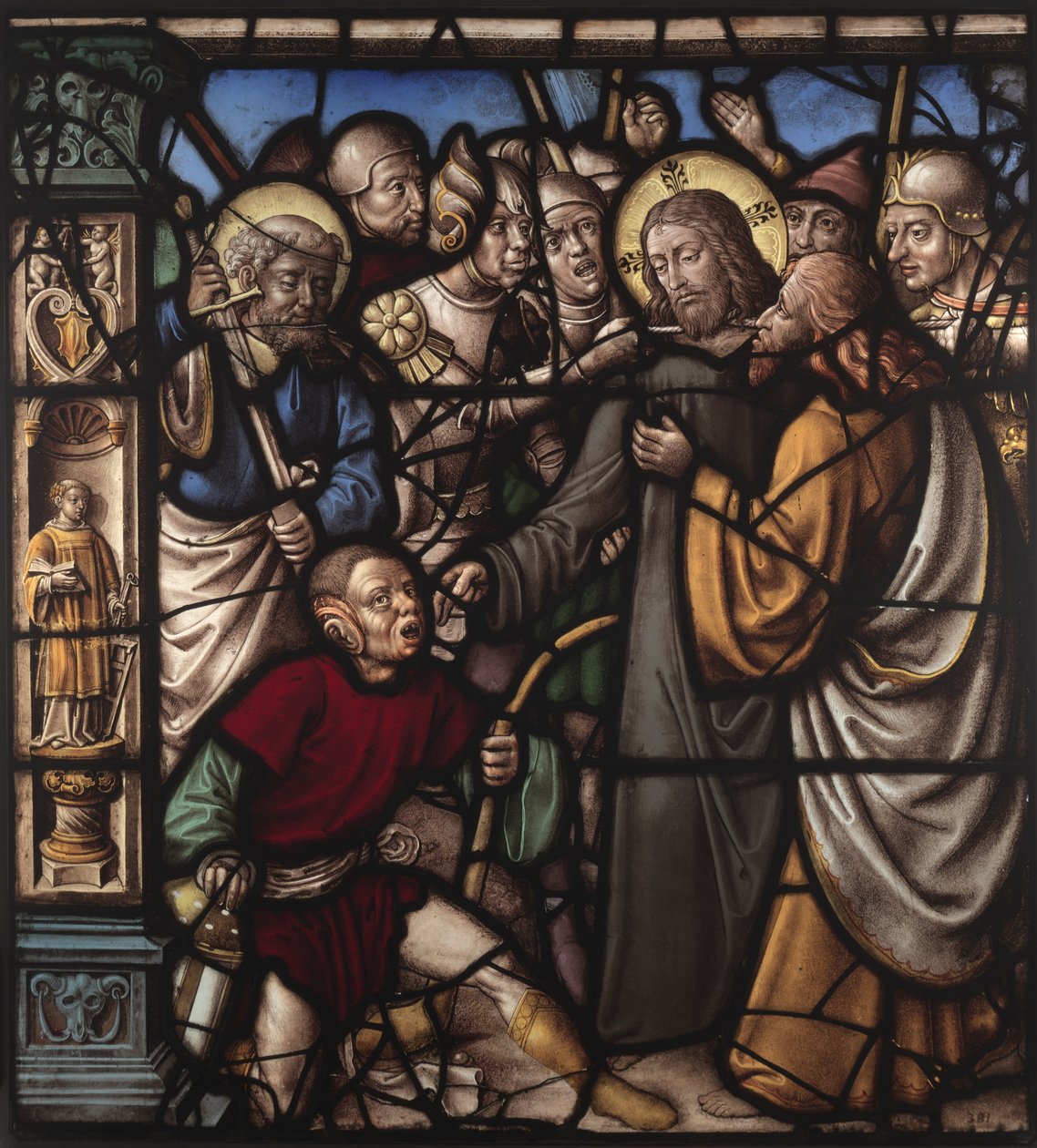Juudaksen suudelma, 1522-1526. tekijältä Everhard Rensig