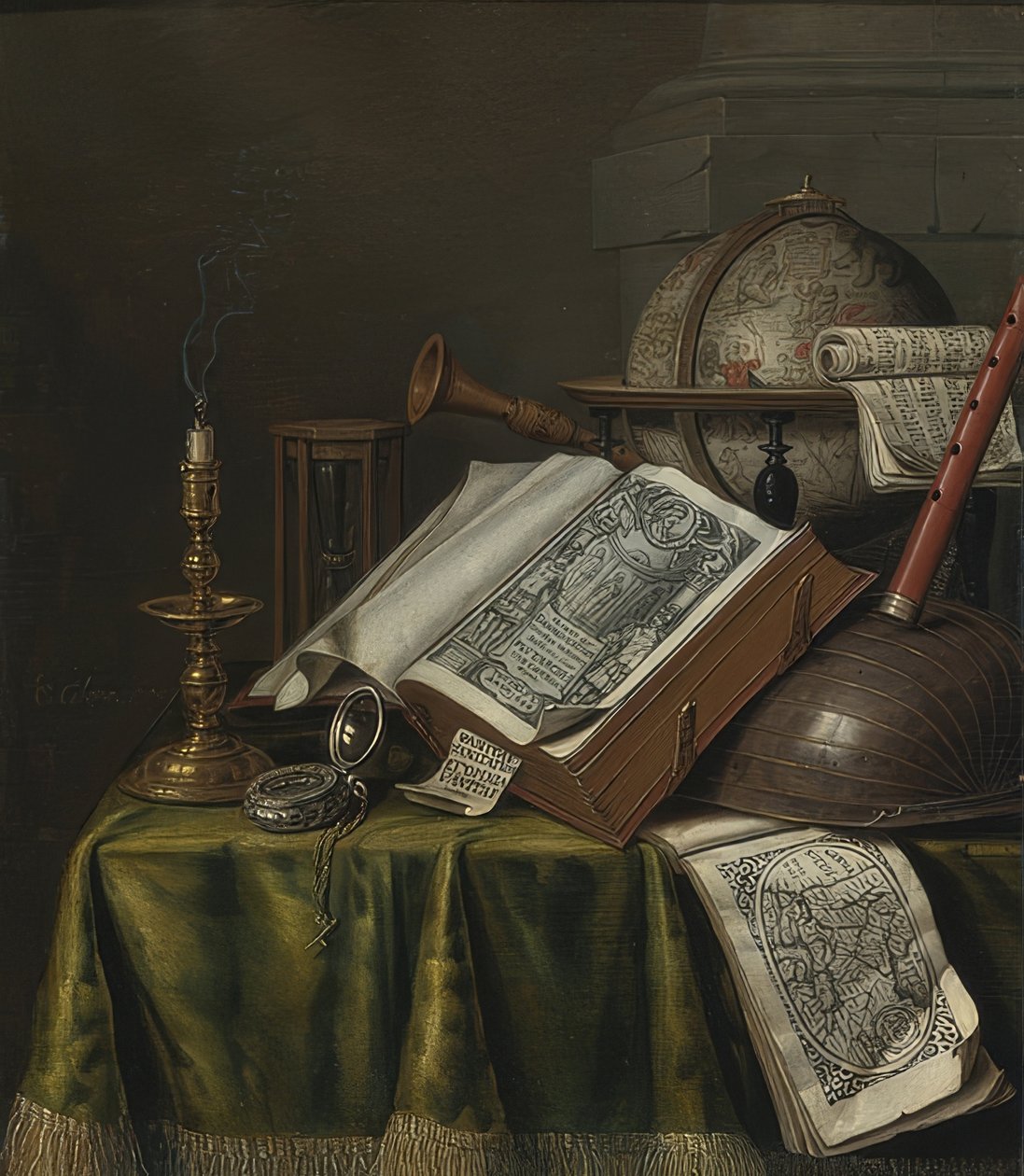 Vanitas asetelma tekijältä Evert Collier