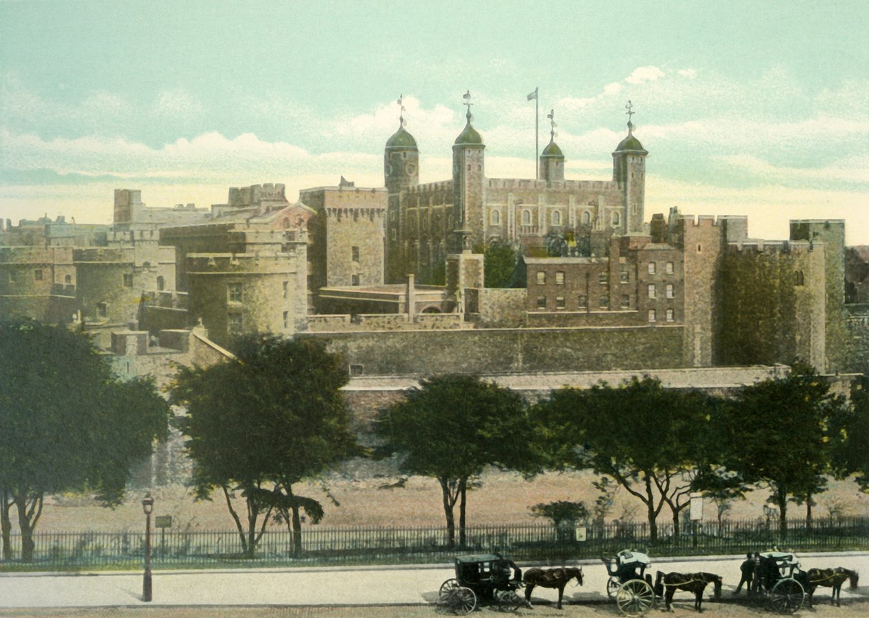 Lontoon Tower, 1900-luku. tekijältä Eyre and Spottiswoode