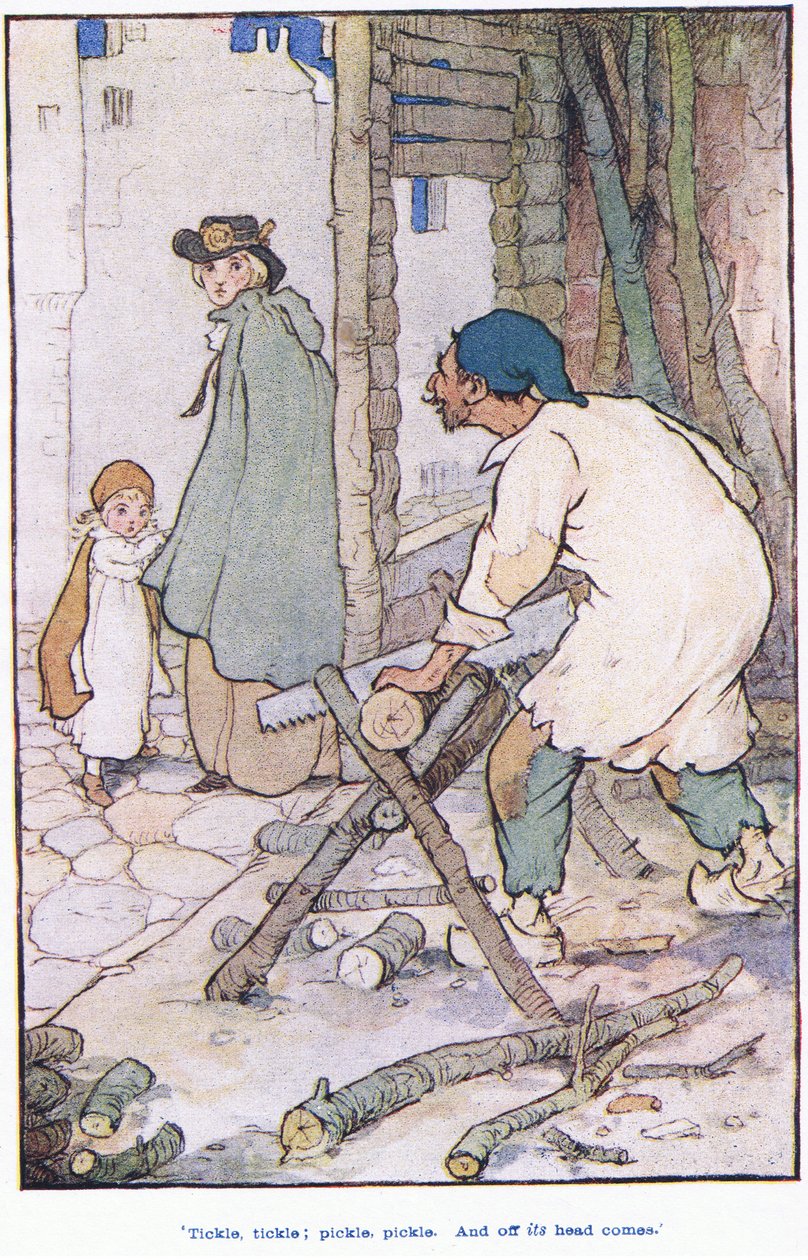 Kutittaa. Kutittaa, suolakurkkua, suolakurkkua ja hänen päästään tulee tekijältä F. M. B. Blaikie