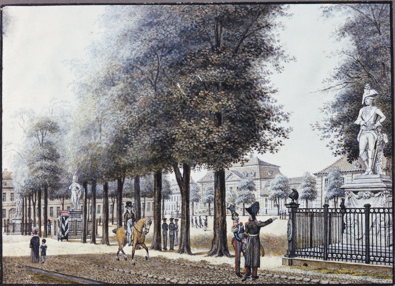 Wilhelmplatz, Berliini (wc paperilla) tekijältä F.A. Calau