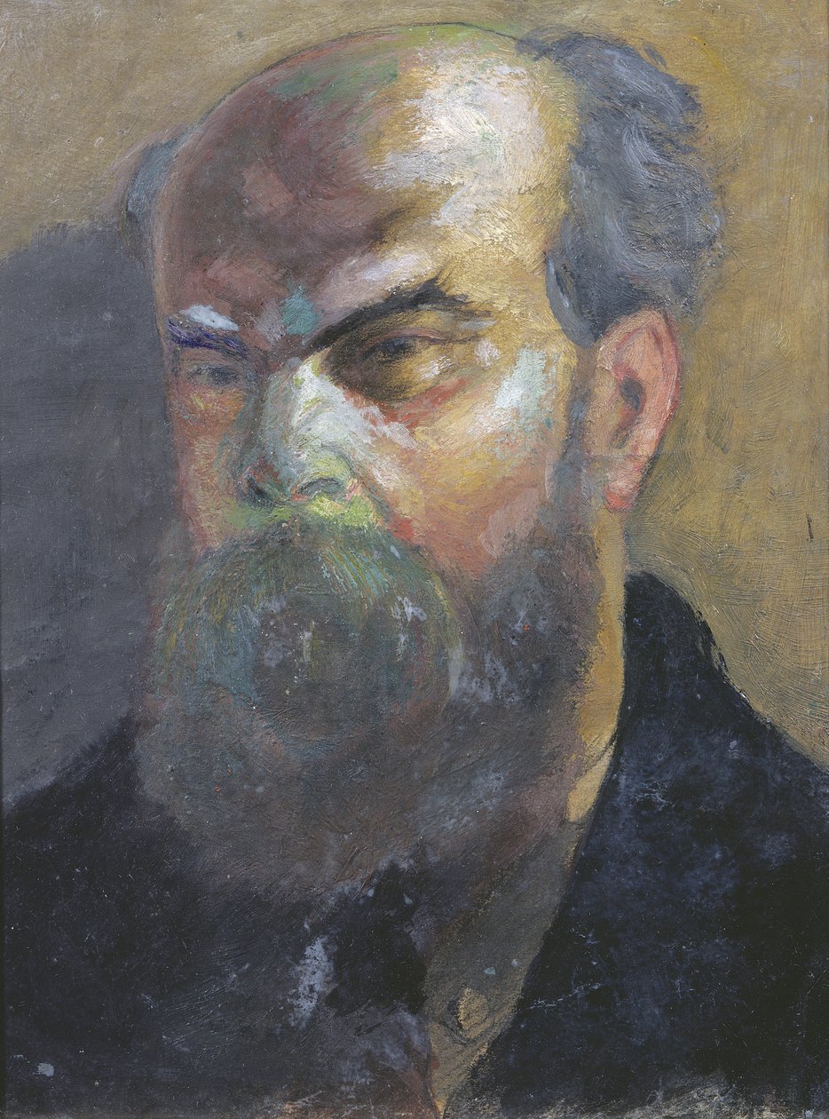 Paul Verlainen muotokuva (1844-96) tekijältä F.A. Cazals