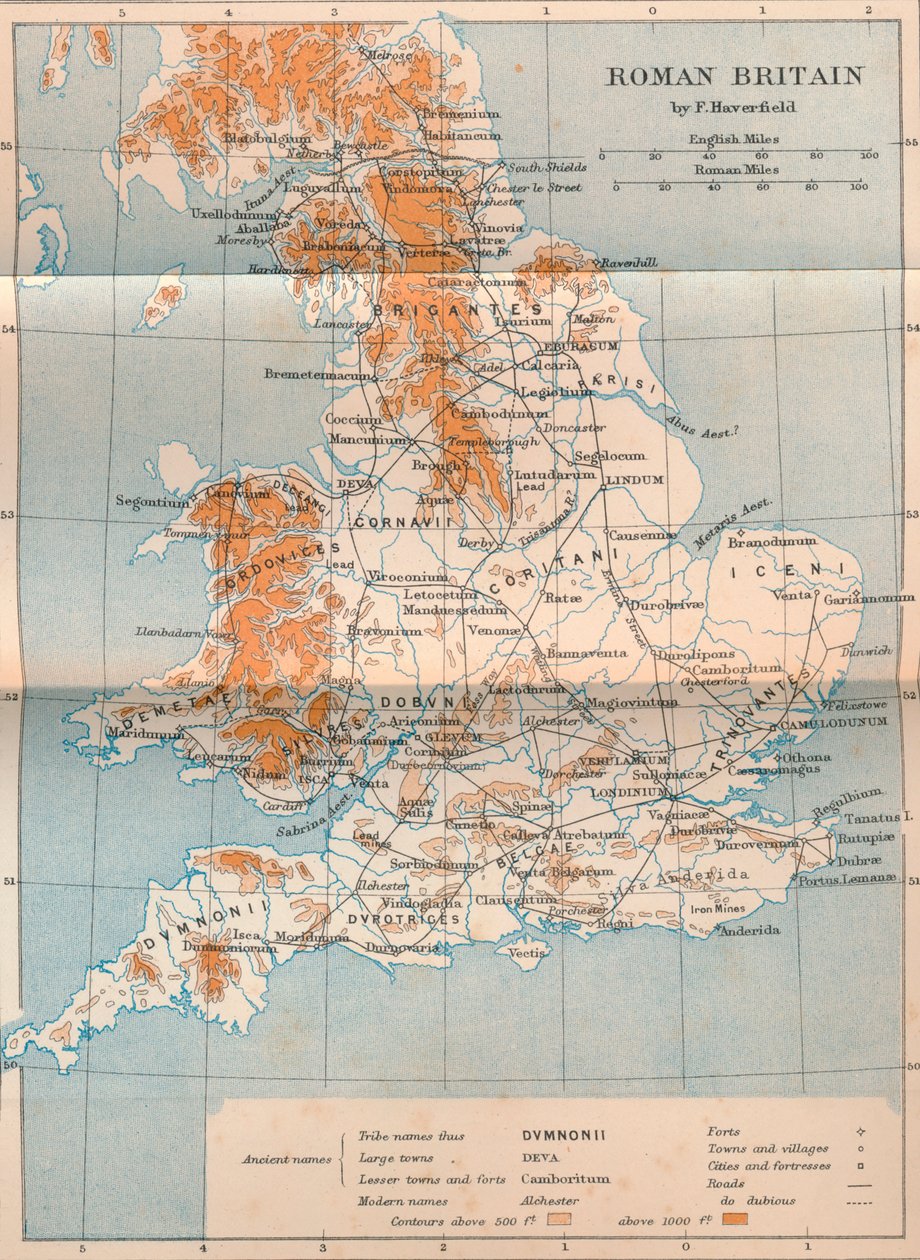"Roman Britain", 1902 tekijältä FS Weller