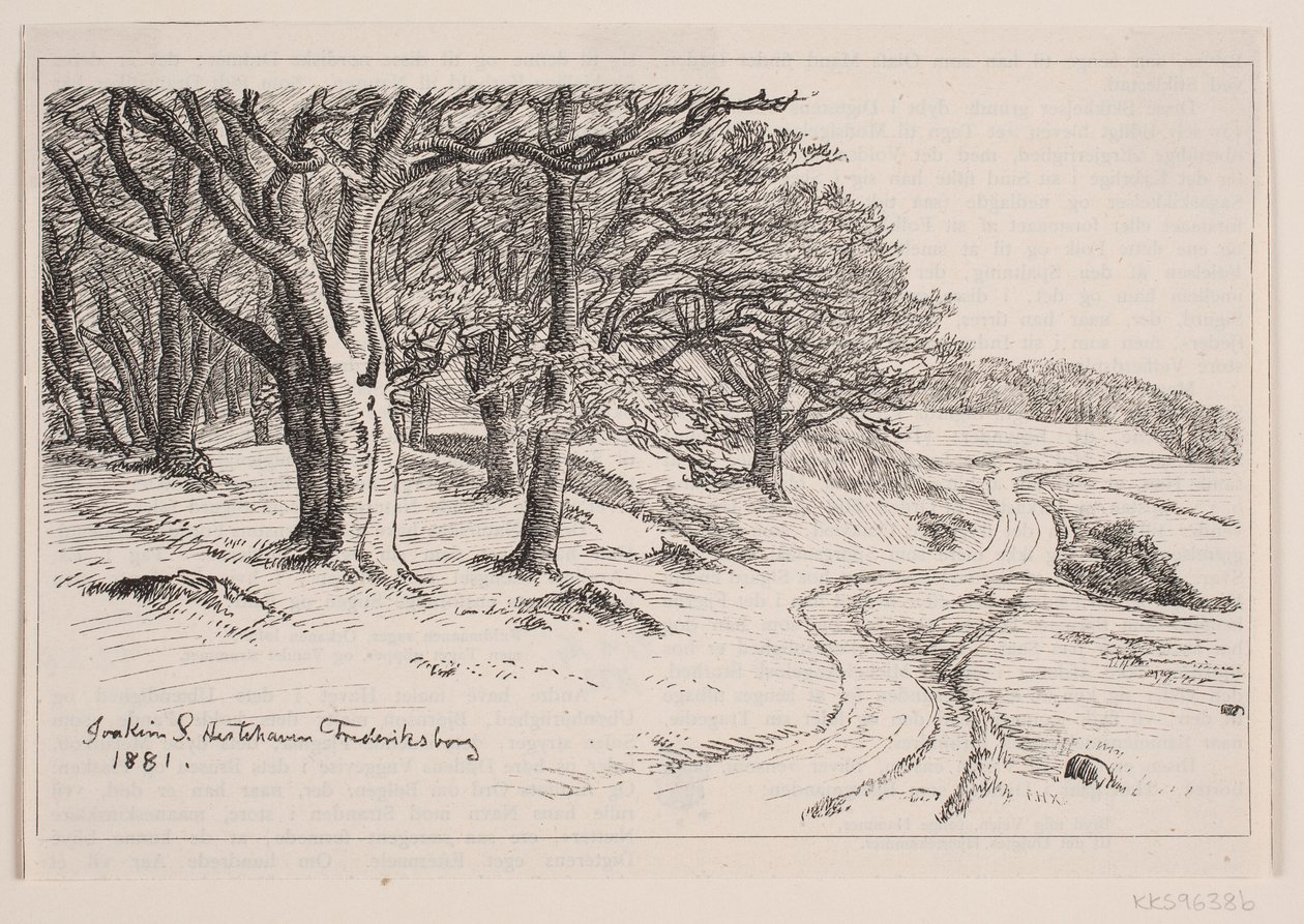 Hestehavenista, Frederiksborgista tekijältä F. Hendriksen