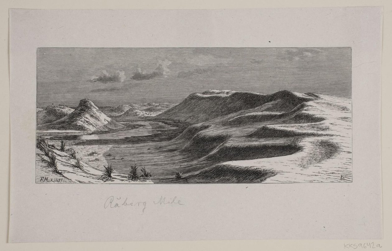 Råbjerg Mile tekijältä F. Hendriksen
