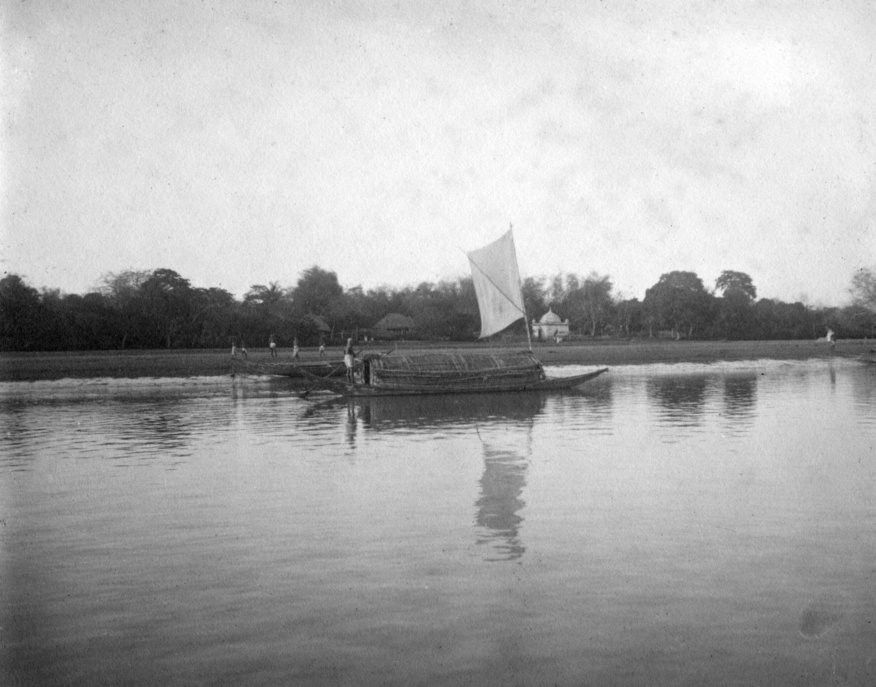Hooghly River, Alipore, Intia, 1905-1906 tekijältä F. L. Peters