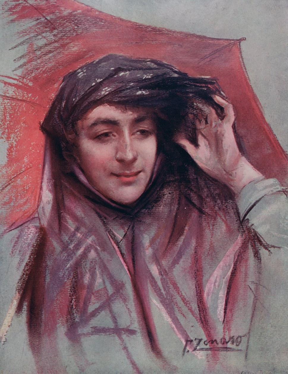 Uusi Turkki, n. 1908 tekijältä Fausto Zonaro