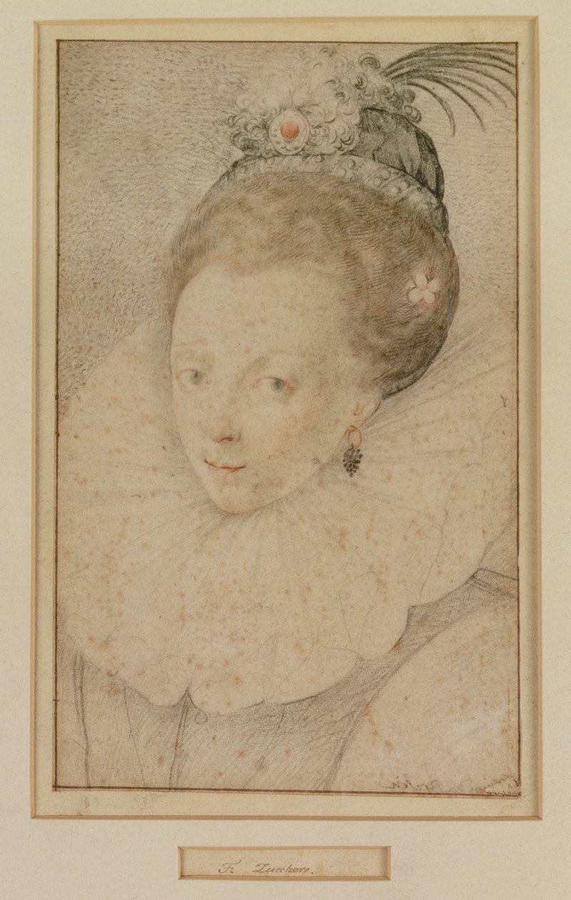 Kuningatar Elisabet I:n (1533-1603) muotokuva 1500-luvulta tekijältä Federico Zuccaro