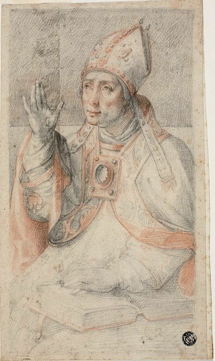 Pyhä Augustinus tekijältä Federico Zuccaro