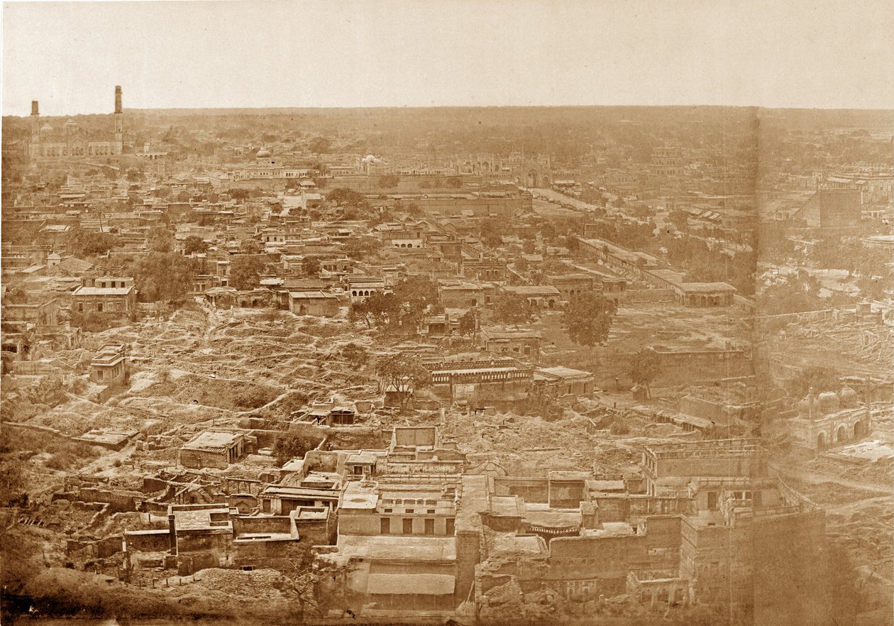 Panorama MachiBoranista, Lucknow tekijältä Felice Beato