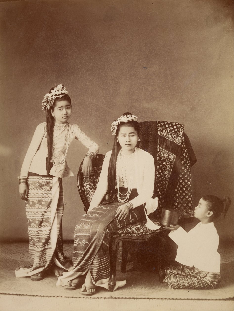 Burman prinsessat tekijältä Felice Beato