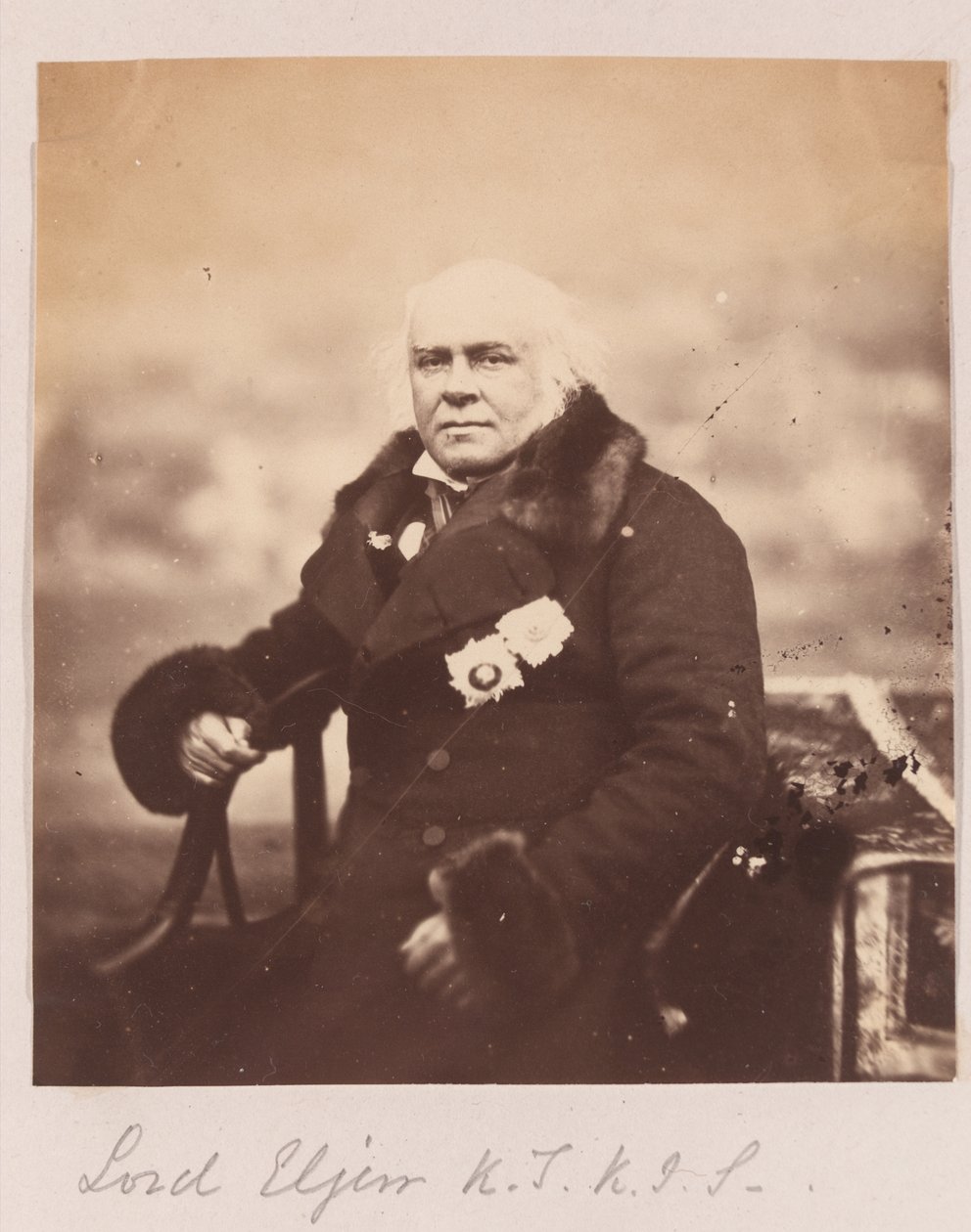 James Bruce Elginin kahdeksas jaarli, 1860 tekijältä Felice Beato