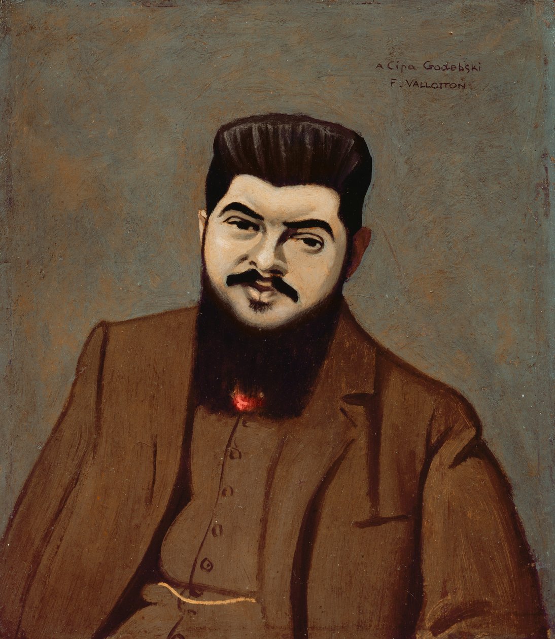 Cipa Godebski, 1902 tekijältä Felix Edouard Vallotton