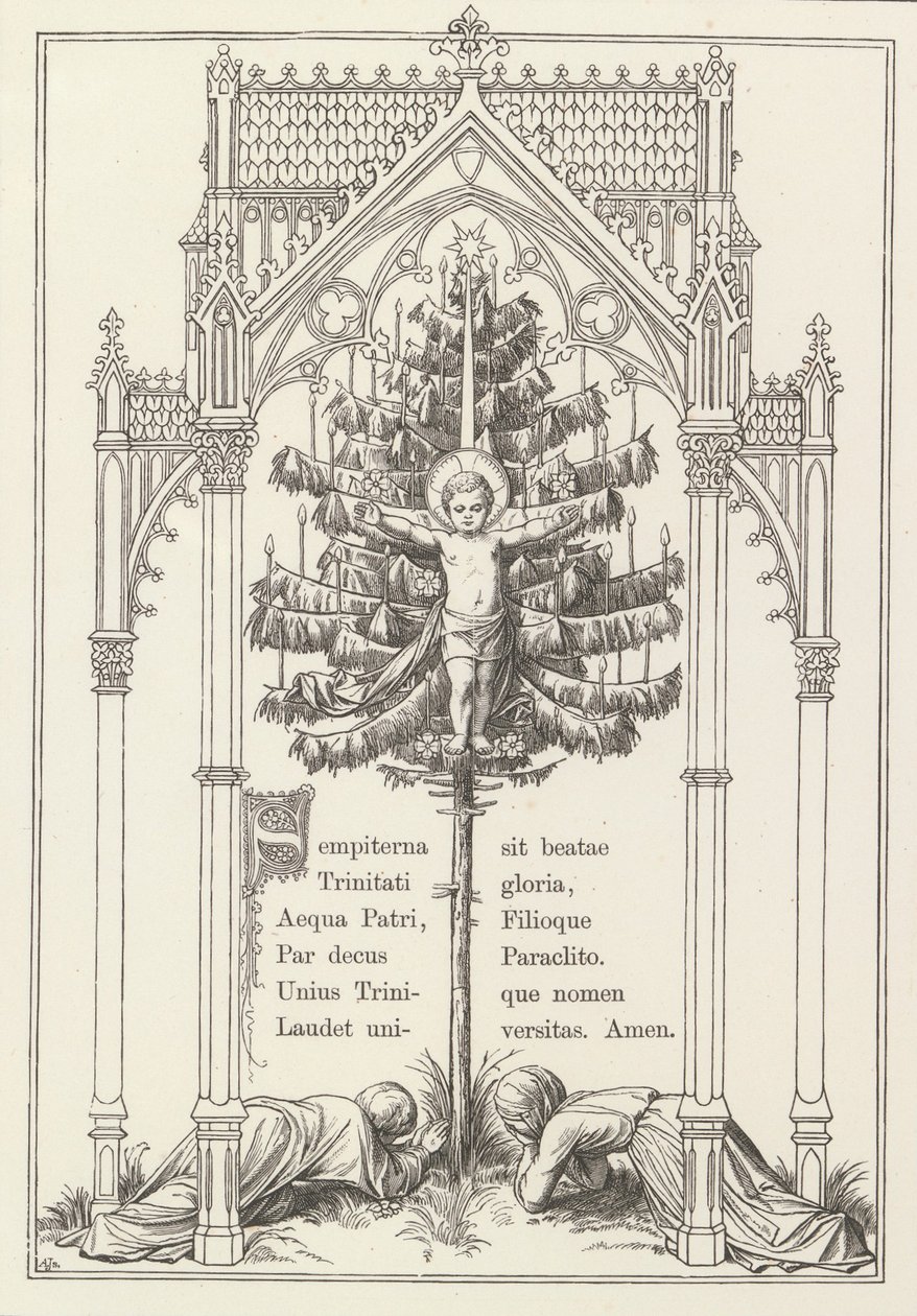 joulu unelma Näyttely, 1867. tekijältä Felix A. Joerdens