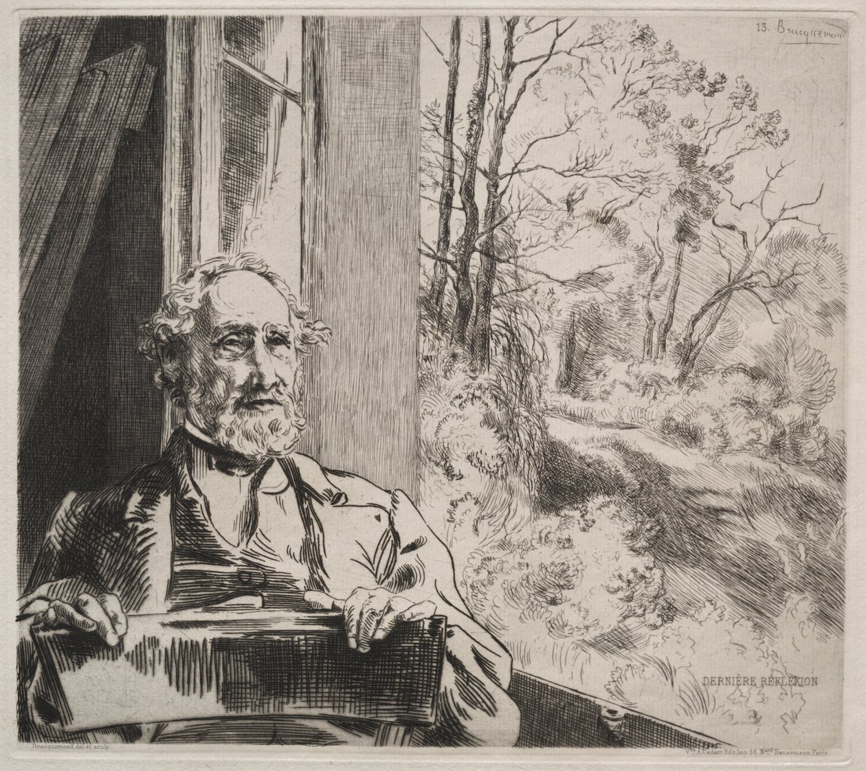 Meyer-Heine tekijältä Felix Bracquemond