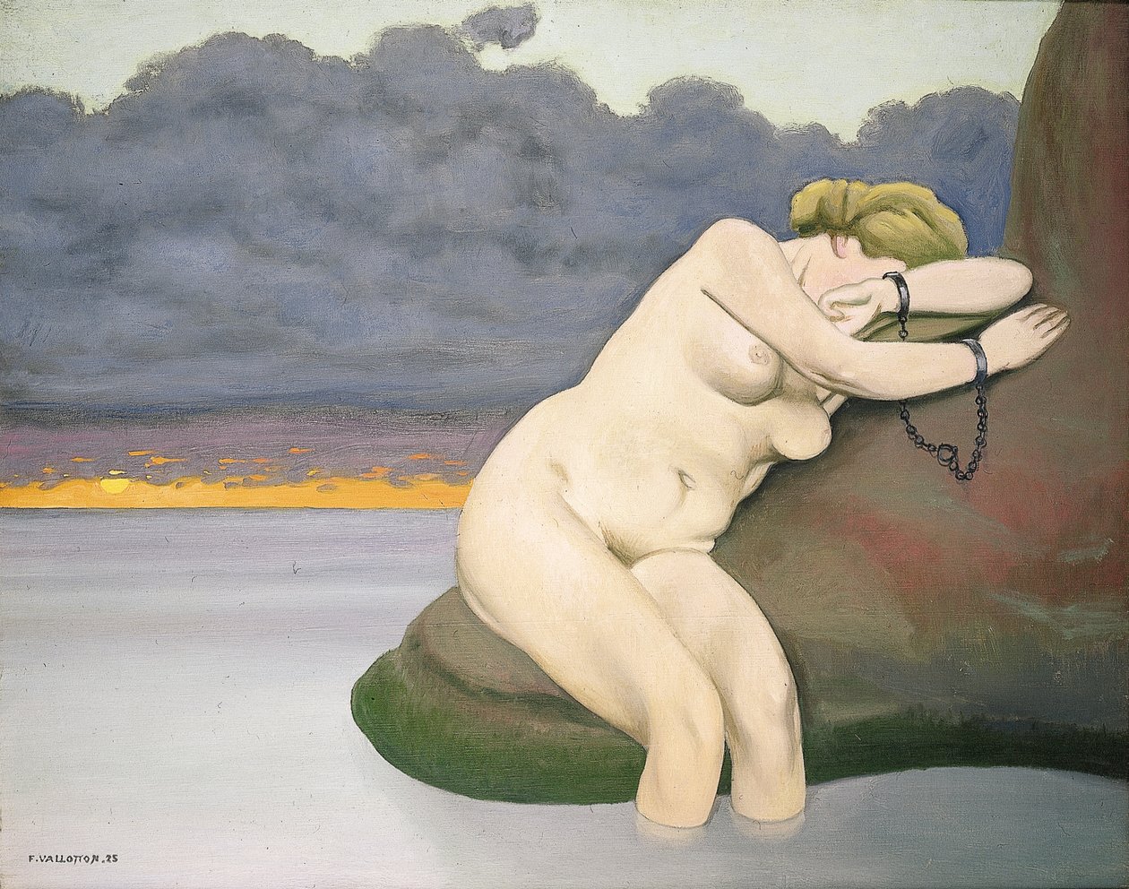 Andromedan sidottu tekijältä Felix Edouard Vallotton