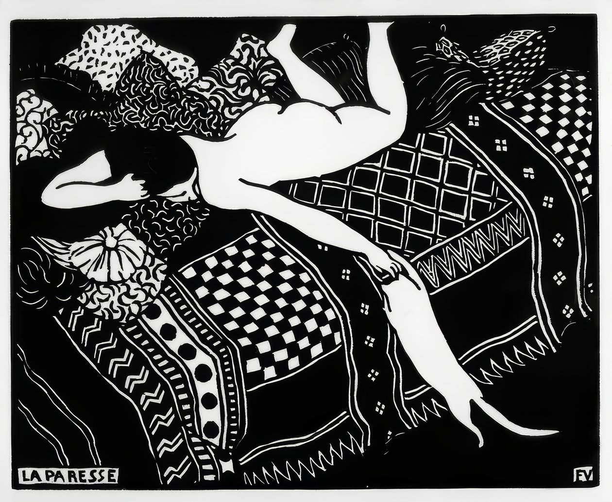 La paresse tekijältä Felix Edouard Vallotton