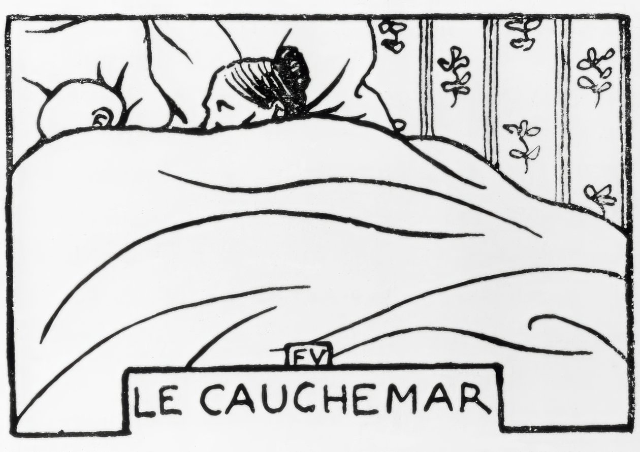 Le cauchemar tekijältä Felix Edouard Vallotton