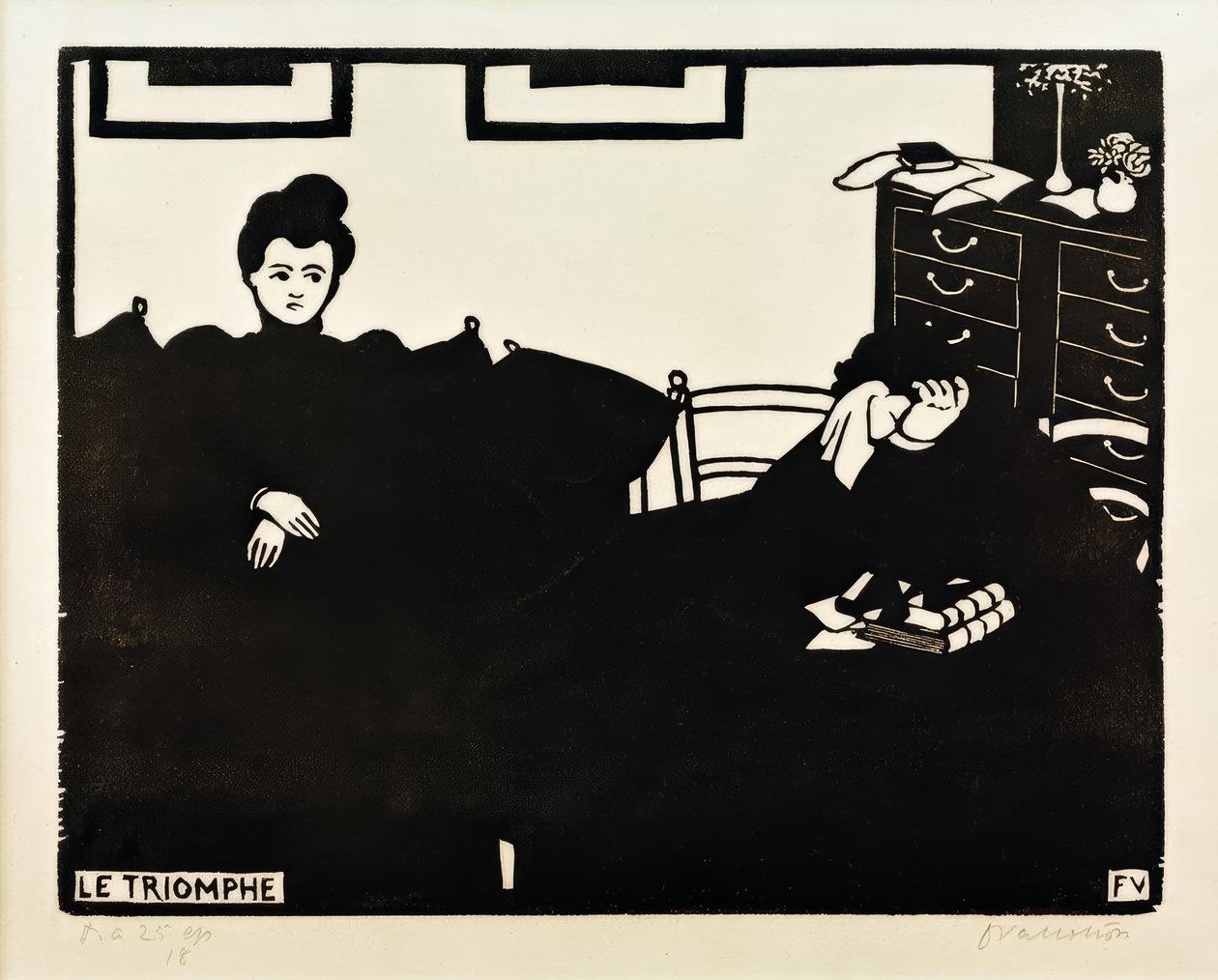 Le triomphe tekijältä Felix Edouard Vallotton