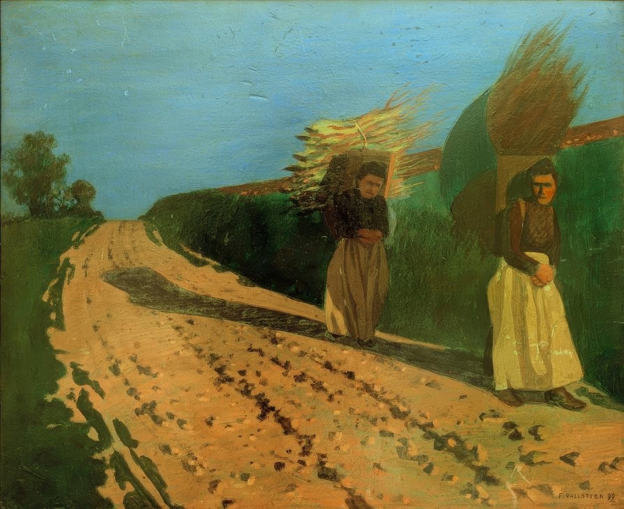 Porteuses de fagots tekijältä Felix Edouard Vallotton