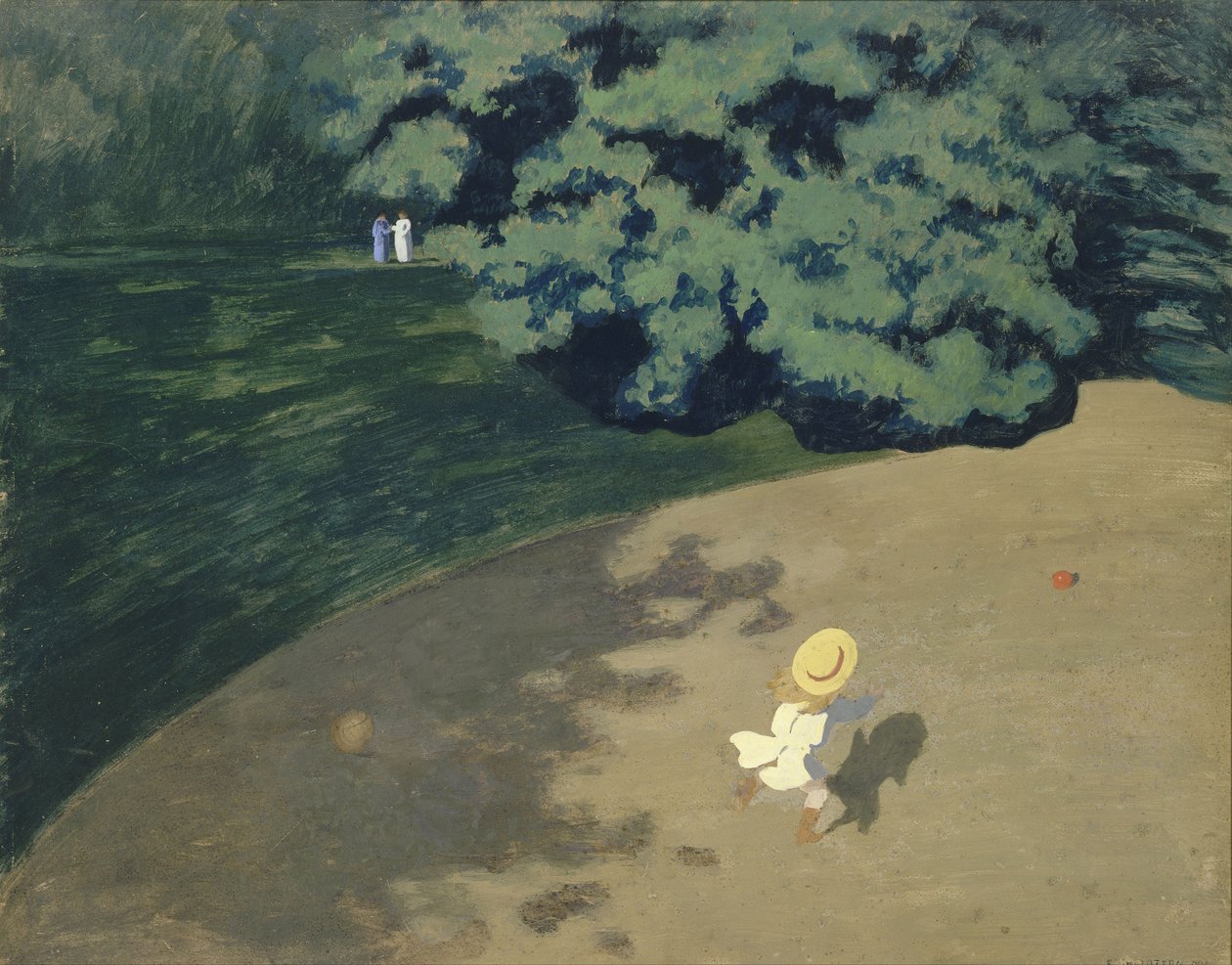 Pallo, 1899 tekijältä Felix Edouard Vallotton