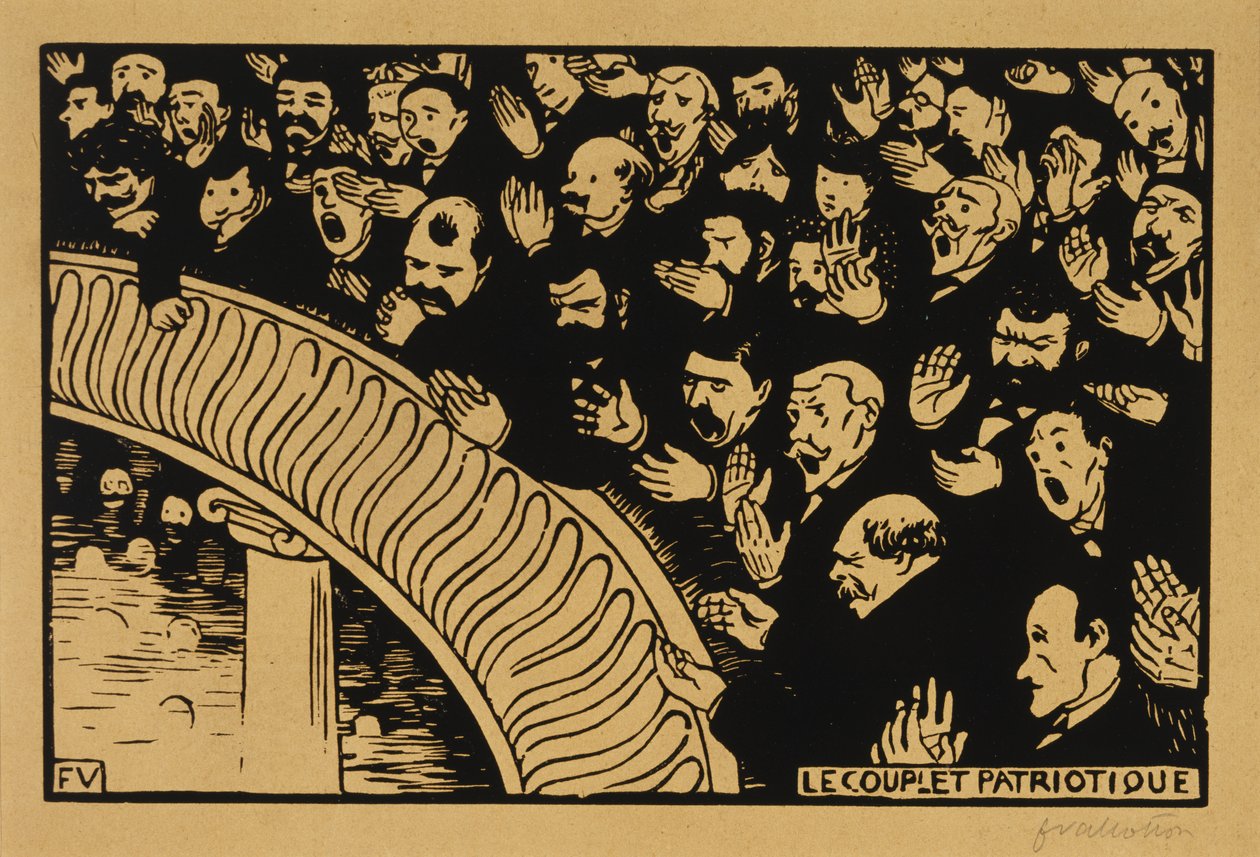 Isänmaallinen Ditty tekijältä Felix Edouard Vallotton