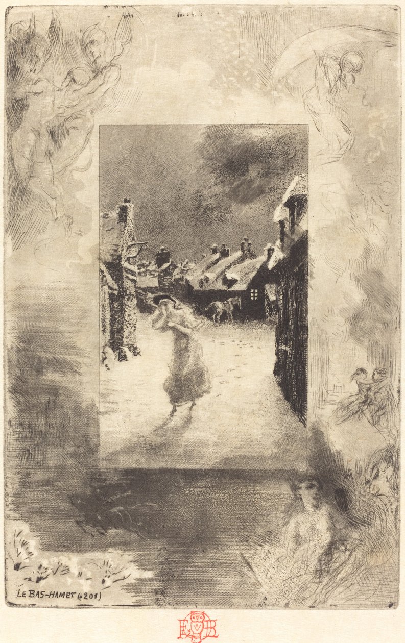 Alahamet, 18791880. tekijältä Felix Hilaire Buhot